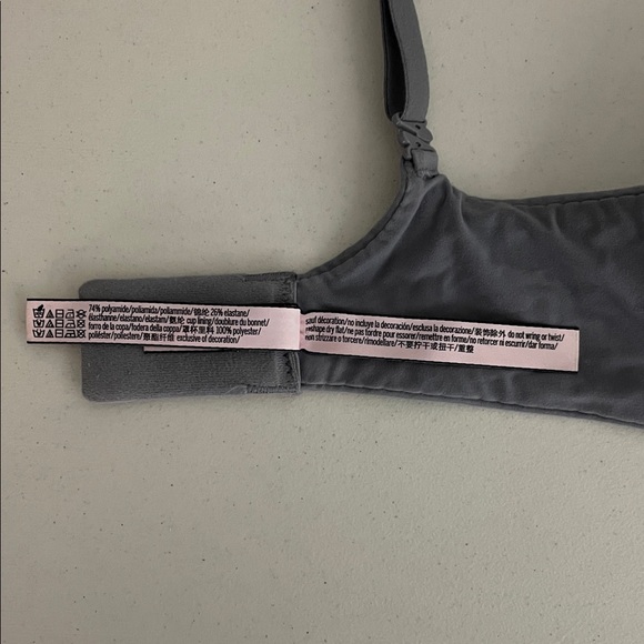 Victoria’s Secret Body by Victoria Lined Demi Bra Size 32DD Gray‎ - Picture 7 of 9